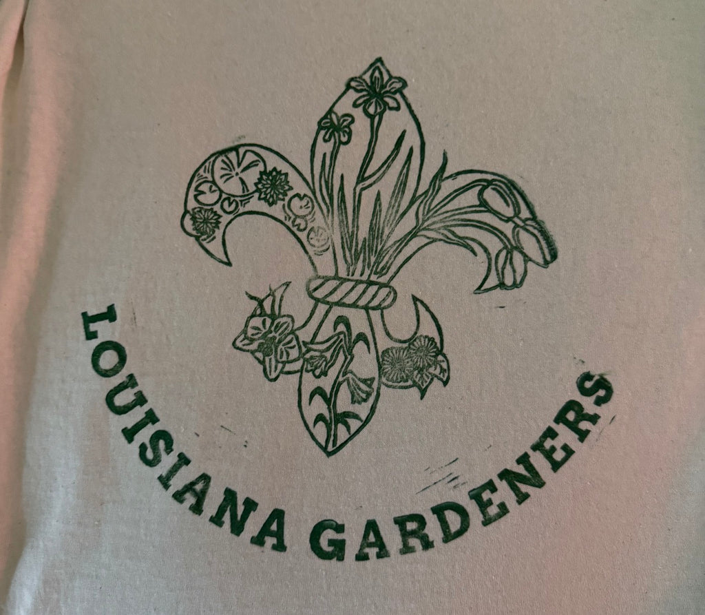 Single Frontside Block-Printed LA Gardeners Emblem T-Shirts (with Custom Color Options)