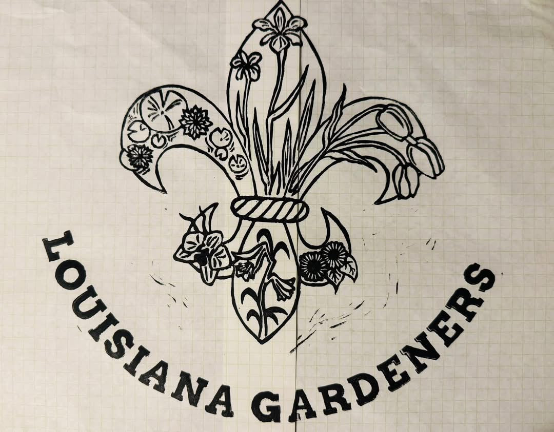 Single Frontside Block-Printed LA Gardeners Emblem T-Shirts (with Custom Color Options)