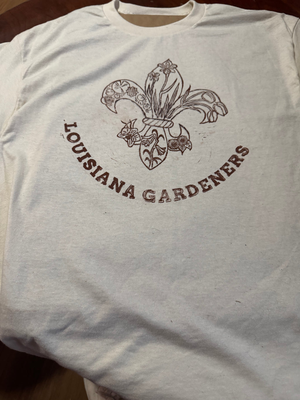 Single Frontside Block-Printed LA Gardeners Emblem T-Shirts (with Custom Color Options)