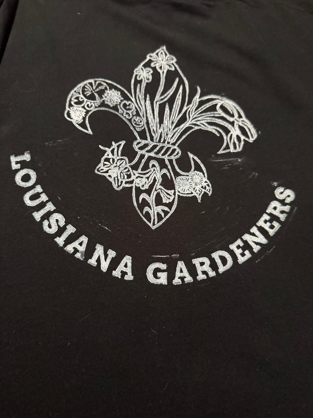 Single Frontside Block-Printed LA Gardeners Emblem T-Shirts (with Custom Color Options)