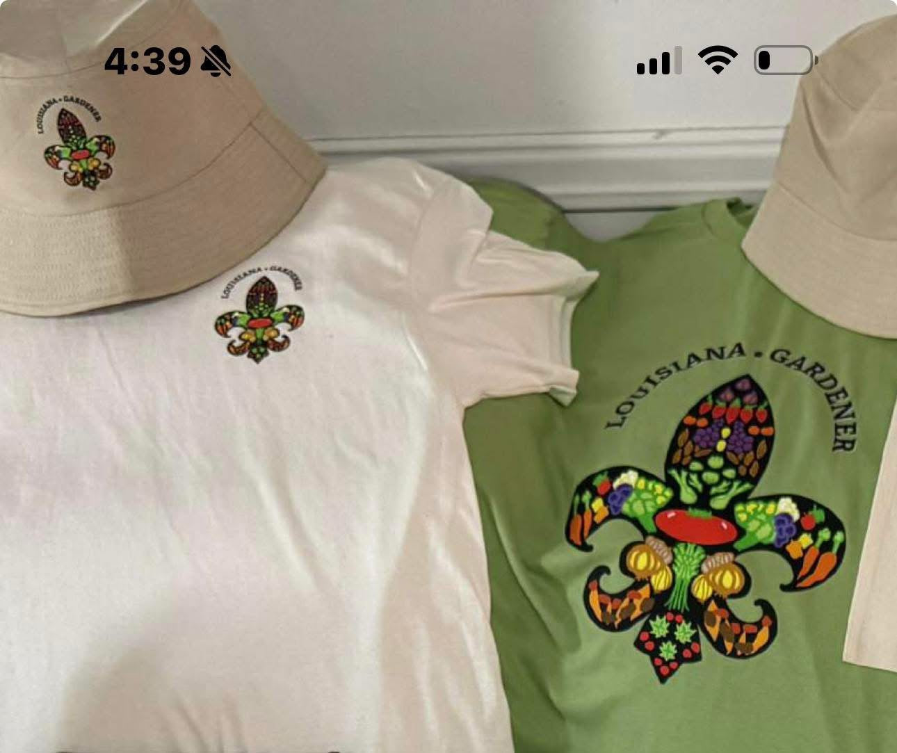 "Stained Glass" Produce - Louisiana Gardener Logo Products