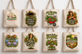 Louisiana Gardeners Canvas Tote Collection – Choose Your Design